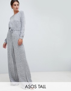Комбинируемые мягкие брюки для дома ASOS DESIGN Tall - Серый