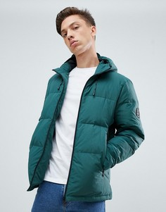 Сине-зеленая дутая куртка с синтетическим наполнителем Jack Wills Embleton - Зеленый