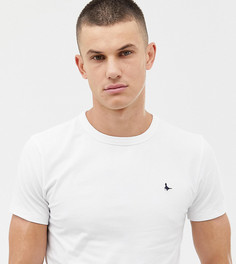 Белая обтягивающая футболка Jack Wills Landrier - Белый