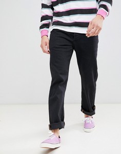 Темные джинсы с 5 карманами Levis Skateboarding 501 Original - Черный
