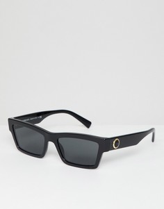 Квадратные солнцезащитные очки Versace 0VE4362 - Черный