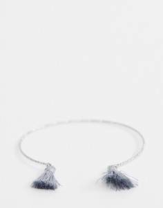 Браслет с кисточками Miss Selfridge - Серебряный