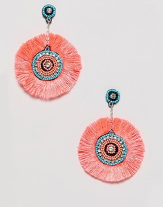 Серьги с кисточками Miss Selfridge - Красный