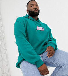 Зеленый худи из органического хлопка Puma PLUS эксклюзивно для ASOS - Зеленый