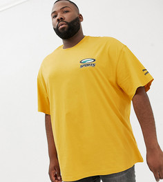 Желтая футболка из органического хлопка Puma PLUS эксклюзивно для ASOS - Желтый