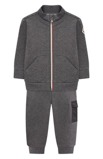 Костюм из кардигана и джоггеров Moncler Enfant