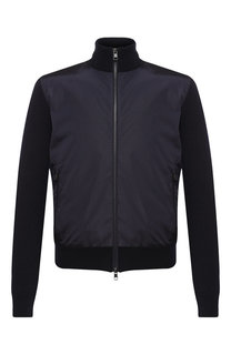 Бомбер на молнии с воротником-стойкой Moncler