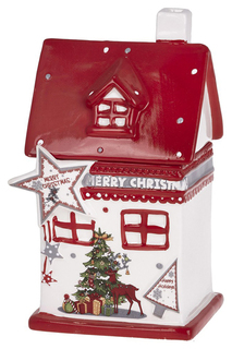 Ваза с крышкой DUE ESSE CHRISTMAS