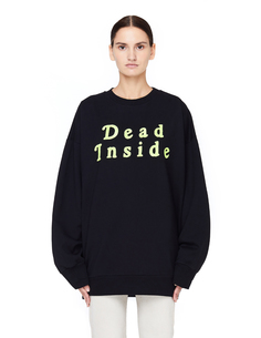 Хлопковый свитшот Dead Inside Ashish