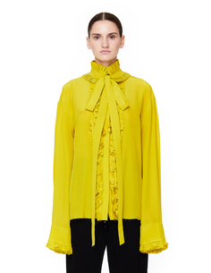 Шелковая рубашка с оброками Haider Ackermann