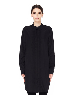 Черная шелковая блузка Decoration A.F.Vandevorst