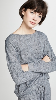Eberjey Bobby Long Sleeve Crew