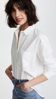 Madewell Drapey Oversized Boyshirt