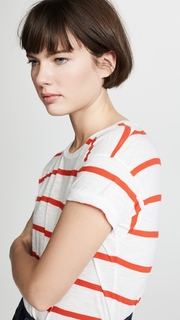 Madewell Whisper Stripe Crew Neck Tee