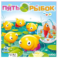 Настольная игра Ooba "Пять маленьких рыбок"