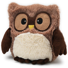 Совенок-грелка Коричневый Hooty, Warmies