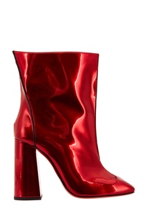 Красные ботильоны Hilconissima 100 Christian Louboutin