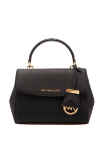 Черная сафьяновая сумка Crossbodies Michael Michael Kors
