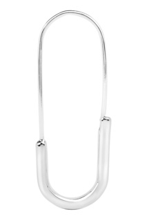 Серебряная большая моносерьга-булавка из коллекции Stardust Lav`Z