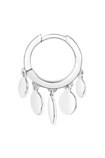 Серебряная моносерьга Pailettes из коллекции Antique Lav`Z