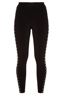 Черные брюки с клепками Alexander Wang
