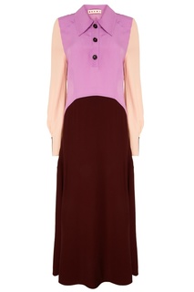 Комбинированное платье Marni