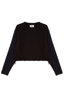 Черная хлопковая толстовка 3.1 Phillip Lim