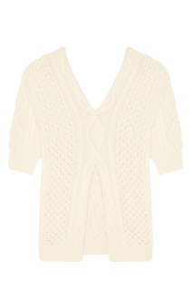 Белый шерстяной пуловер 3.1 Phillip Lim