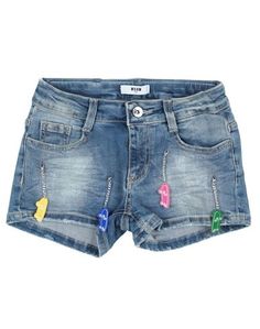 Джинсовые шорты Msgm
