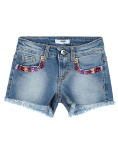 Джинсовые шорты Msgm