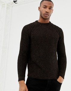 Коричневый джемпер Pull&Bear - Коричневый