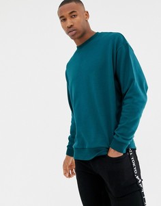 Зеленый oversize-свитшот ASOS DESIGN - Зеленый