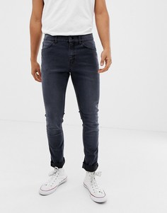 Темно-серые джинсы скинни Cheap Monday - Синий