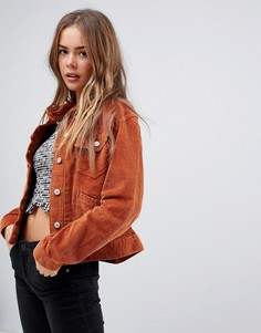 Вельветовая куртка Free People - Оранжевый
