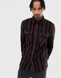 Рубашка навыпуск в полоску ASOS DESIGN - Мульти