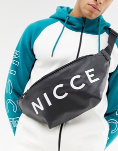 Черная сумка-кошелек на пояс с логотипом Nicce - Черный