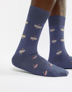 Серые носки в горошек Paul Smith - Серый