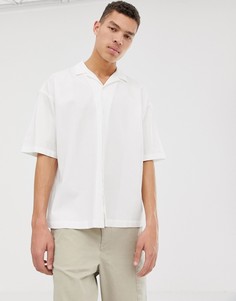 Белая свободная рубашка ASOS WHITE - Белый