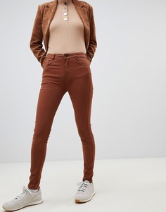 Джинсы скинни табачного цвета Pull&bear - Коричневый