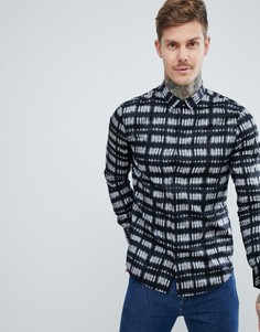 Рубашка с принтом тай-дай Armani Exchange - Черный