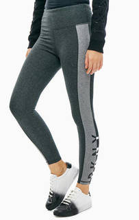 Леггинсы из хлопка с широким поясом Dkny