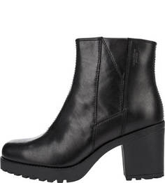 Утепленные кожаные ботильоны на каблуке Grace Vagabond