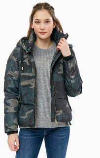 Короткая куртка с камуфляжным принтом Only