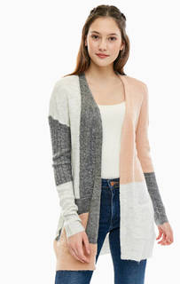 Удлиненный кардиган с косами Only