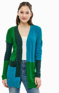 Удлиненный кардиган с косами Only