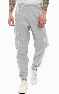 Серые хлопковые брюки джоггеры Adidas Originals