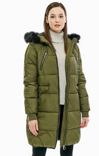 Удлиненная куртка цвета хаки Vero Moda