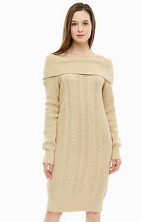 Бежевое платье с косами Vero Moda