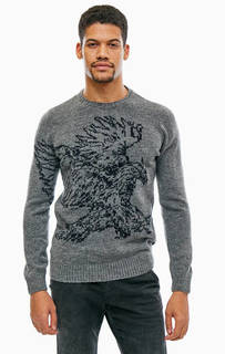 Серый трикотажный джемпер Mavi