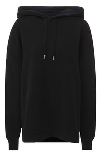 Хлопковый пуловер с капюшоном Acne Studios